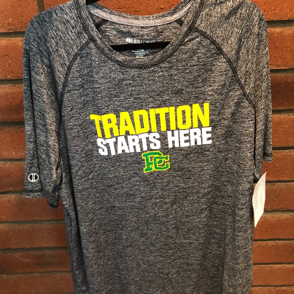 Adult XL PC Tradition Starts Here Electrify 2.0 Snowy Heather Holloway